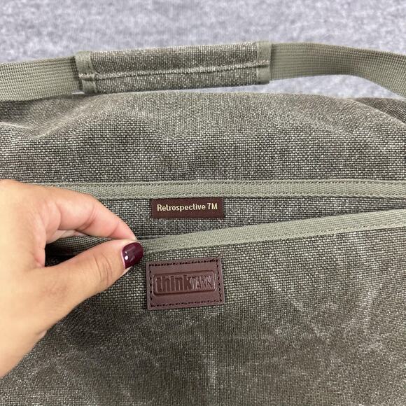 Think Tank Retrospective 7M Camera Shoulder Messenger Bag Green Outdoor New - Picture 9 of 15